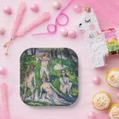 Paul Cezanne - Vier Bathers Pappteller (Party)