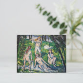 Paul Cezanne - Vier Bathers Postkarte (Stehend Vorderseite)