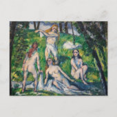 Paul Cezanne - Vier Bathers Postkarte (Vorderseite)
