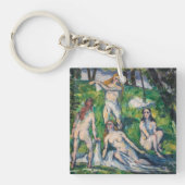 Paul Cezanne - Vier Bathers Schlüsselanhänger (Vorderseite)