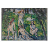 Paul Cezanne - Vier Bathers Schneidebrett (Vorderseite)
