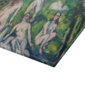 Paul Cezanne - Vier Bathers Schneidebrett (Ecke)