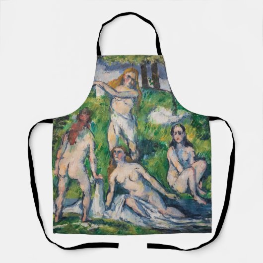 Paul Cezanne - Vier Bathers Schürze (Vorderseite)