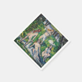 Paul Cezanne - Vier Bathers Serviette (Ecke)