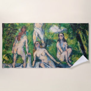 Paul Cezanne - Vier Bathers Strandtuch