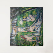 Paul Cezanne - Vier Bathers Wandteppich (Vorderseite)