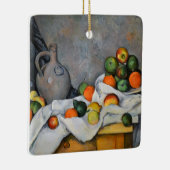 Paul Cezanne - Vorhang, Jug und Fruchtschale Keramikornament (Rechts)