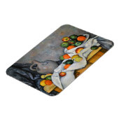 Paul Cezanne - Vorhang, Jug und Fruchtschale Magnet (Linke Seite)