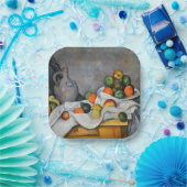 Paul Cezanne - Vorhang, Jug und Fruchtschale Pappteller (Party)