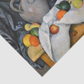Paul Cezanne - Vorhang, Jug und Fruchtschale Seidenpapier (Ausschnitt)