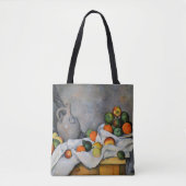 Paul Cezanne - Vorhang, Jug und Fruchtschale Tasche (Vorderseite)