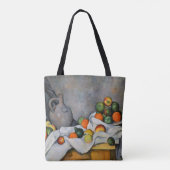 Paul Cezanne - Vorhang, Jug und Fruchtschale Tasche (Rückseite)