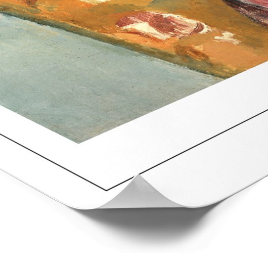 Paul Cézanne Zedign Art Poster #1 (Ecke)