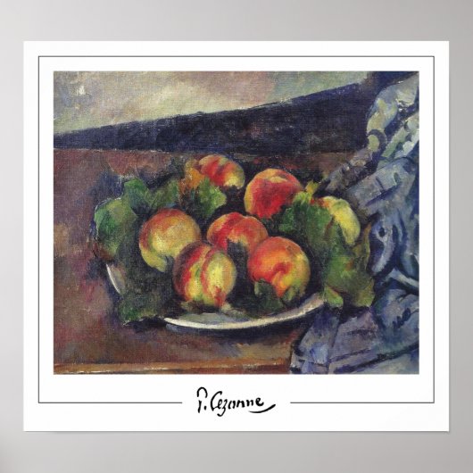 Paul Cézanne Zedign Art Poster #213 (Vorne)