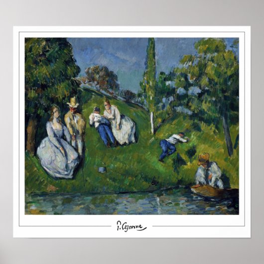 Paul Cézanne Zedign Art Poster #23 (Vorne)