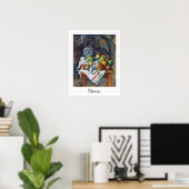 Paul Cézanne Zedign Art Poster #241 (Heimbüro)
