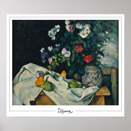 Paul Cézanne Zedign Art Poster #307 (Vorne)