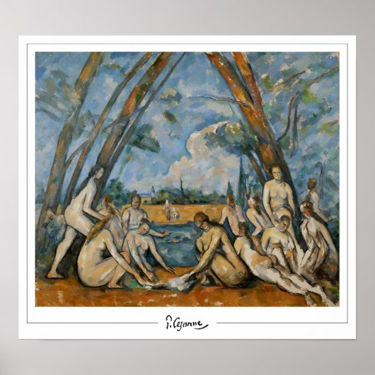 Paul Cézanne Zedign Art Poster #31 (Vorne)