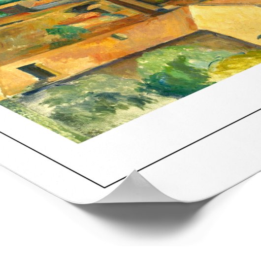 Paul Cézanne Zedign Art Poster #35 (Ecke)