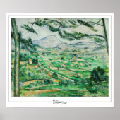 Paul Cézanne Zedign Art Poster #422 (Vorne)