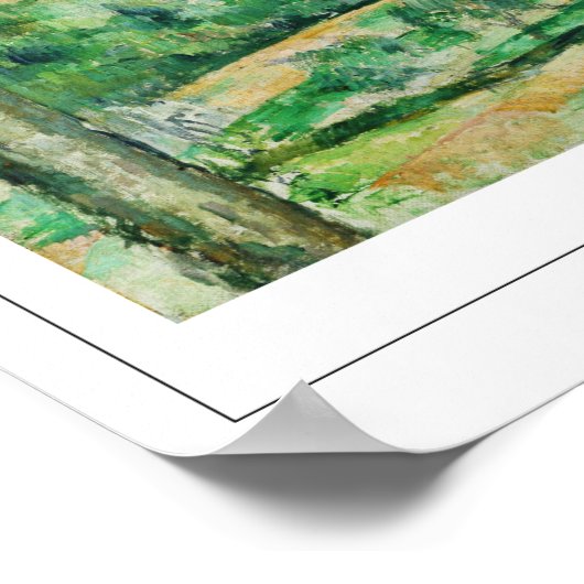 Paul Cézanne Zedign Art Poster #422 (Ecke)