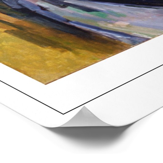 Paul Cézanne Zedign Art Poster #45 (Ecke)