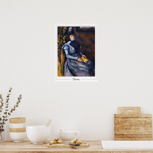 Paul Cézanne Zedign Art Poster #45 (Küche)