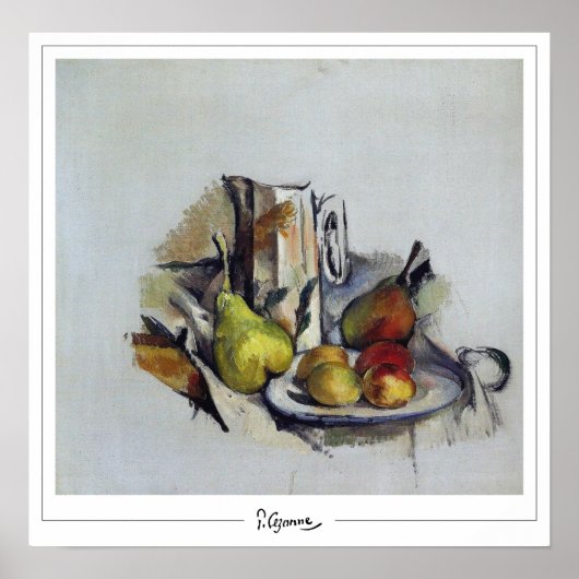 Paul Cézanne Zedign Art Poster #459 (Vorne)