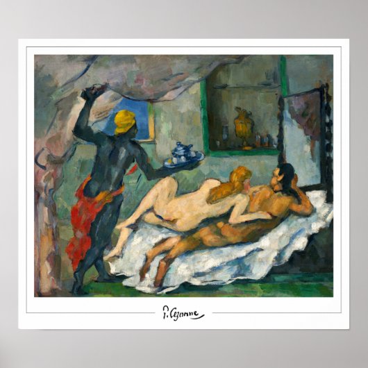 Paul Cézanne Zedign Art Poster #46 (Vorne)