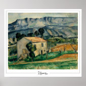 Paul Cézanne Zedign Art Poster #47 (Vorne)