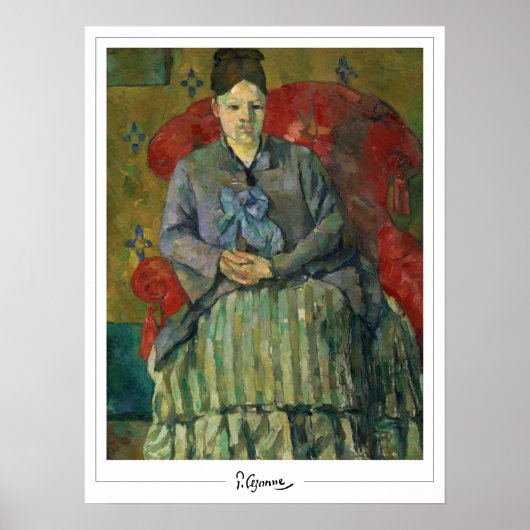 Paul Cézanne Zedign Art Poster #52 (Vorne)