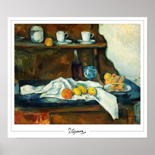 Paul Cézanne Zedign Art Poster #55 (Vorne)