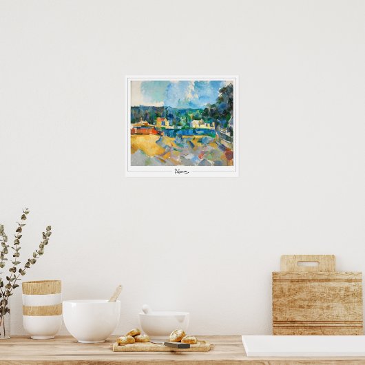 Paul Cézanne Zedign Art Poster #591 (Küche)