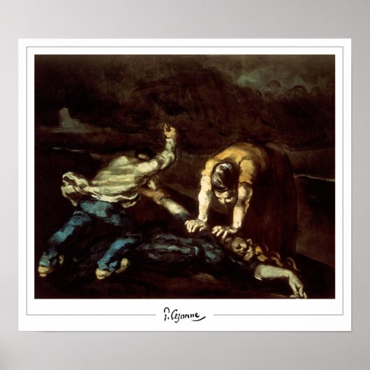 Paul Cézanne Zedign Art Poster #65 (Vorne)