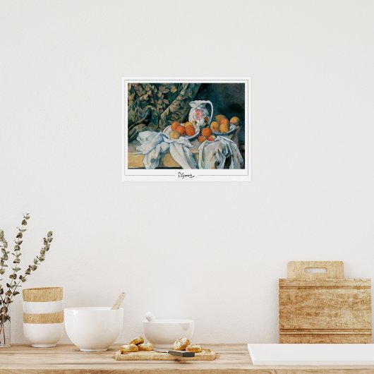 Paul Cézanne Zedign Art Poster #679 (Küche)