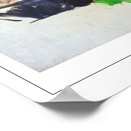 Paul Cézanne Zedign Art Poster #682 (Ecke)