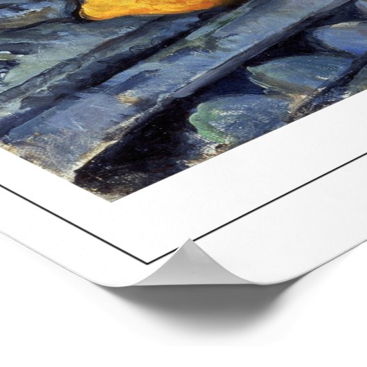 Paul Cézanne Zedign Art Poster #71 (Ecke)