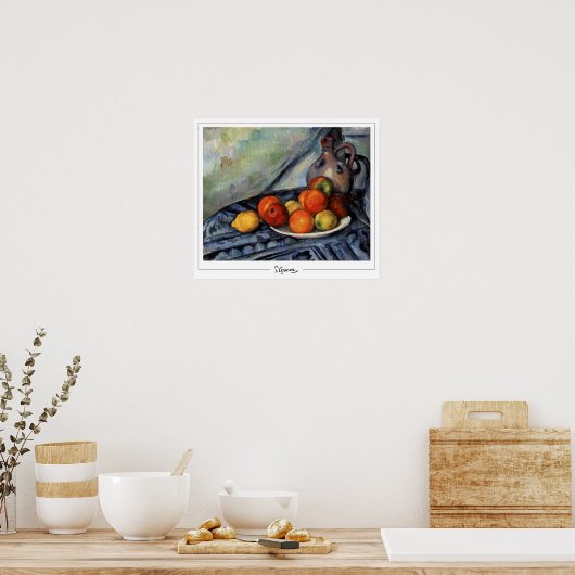Paul Cézanne Zedign Art Poster #71 (Küche)