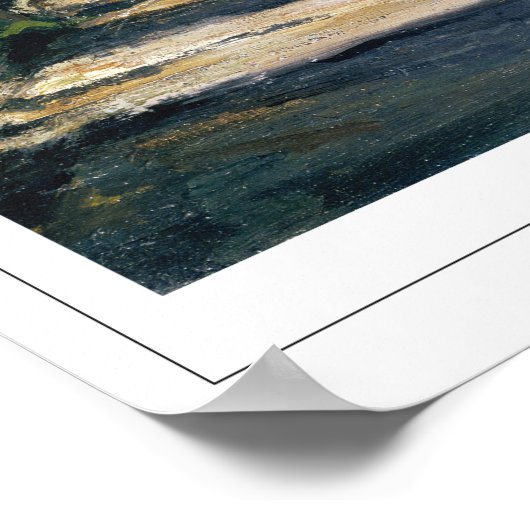 Paul Cézanne Zedign Art Poster #74 (Ecke)