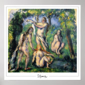 Paul Cézanne Zedign Art Poster #786 (Vorne)