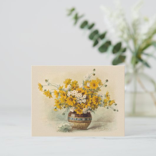 Paul de Longpré CC0137 Postcard Postkarte (Stehend Vorderseite)