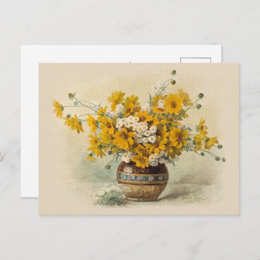 Paul de Longpré CC0137 Postcard Postkarte (Vorne/Hinten)