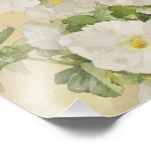 Paul De Longpre - Hollyhocks 1901 Fotodruck (Ecke)