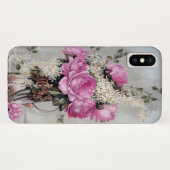 Paul De Longpre Pink Roses in Vase Case-Mate iPhone Hülle (Rückseite (Horizontal))