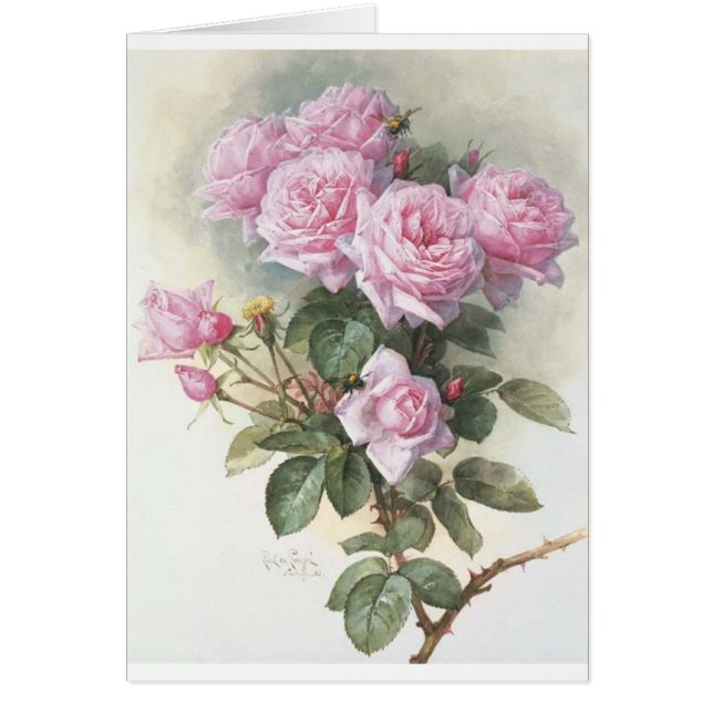Paul_de_Longpré_-_Rosen_und_Hummeln,_1899 (Vorne)