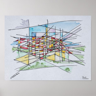 Paul de Vence Provence, Frankreich Poster