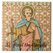 Paul der Apostel (RLS 13) Fliese (Vorderseite)