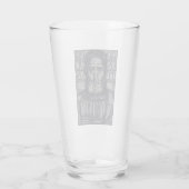Paul, der Apostel, Saul von Tarsus Glas (Rückseite)