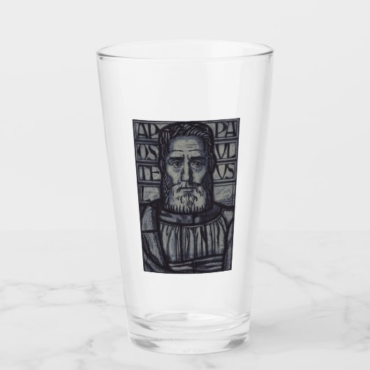 Paul, der Apostel, Saul von Tarsus Glas (Vorderseite)