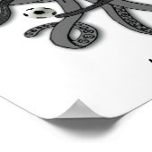 Paul der Fußballtopus Poster (Ecke)